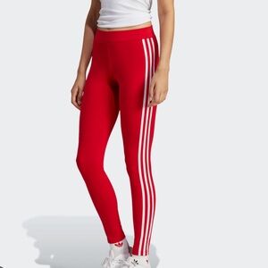 Adidas Originals red leggings
